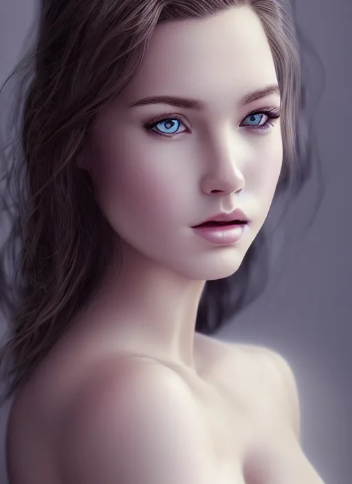 Prompt: a gorgeous female photo, professionally retouched, soft lighting, realistic, smooth face, full body shot, torso, dress, perfect eyes, wide angle, sharp focus on eyes, 8 k high definition, insanely detailed, intricate, elegant, art by marc hill and artgerm and johannes wessermark