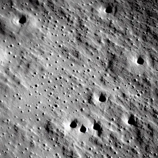 Image similar to a tilt - shift photograph of apollo 1 1 on the moon