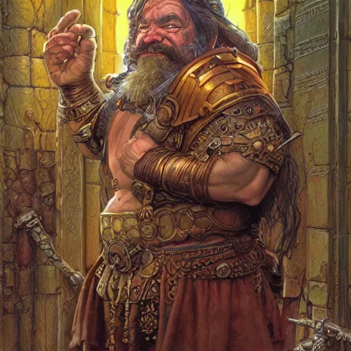 Image similar to an epic dwarven facepalm by Mark Brooks, Donato Giancola, Victor Nizovtsev, Scarlett Hooft, Graafland, Chris Moore