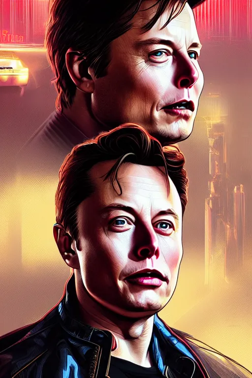 Image similar to elon musk as marty mcfly near delorean, realistic portrait, symmetrical, highly detailed, digital painting, artstation, concept art, smooth, sharp focus, illustration, cinematic lighting, art by artgerm and greg rutkowski and alphonse mucha