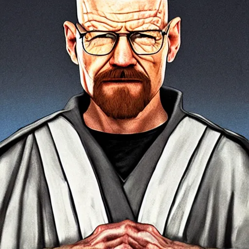 Prompt: Anakin Skywalker Walter White fusion