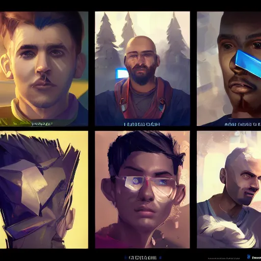 Image similar to portrait of youtuber auronplay, jama jurabaev, tyler edlin, james paick, emmanuel shiru, victor mosquera, modular detailed, artstation, for aaa game, high quality