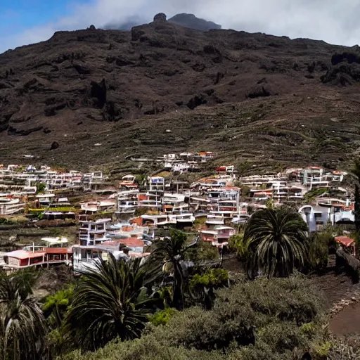 Image similar to inhabitants scream in horror, in gran canaria island