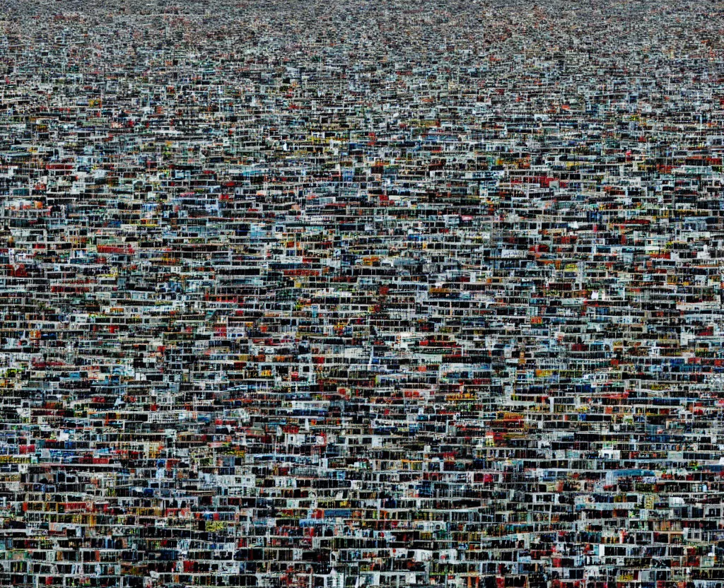 Image similar to a landscape by andreas gursky