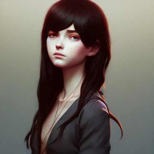 Image similar to a portrait of a beautiful nervous wreck, art by ilya kuvshinov and wlop and artgerm and josan gonzalez, magda torres gurza, digital art, highly detailed, intricate, sharp focus, trending on artstation hq, deviantart, pinterest, unreal engine 5, 4 k uhd image