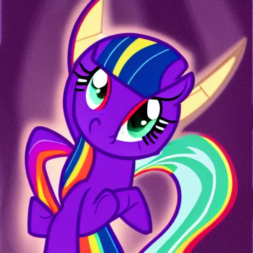 Image similar to Twilight Sparkle. MLP