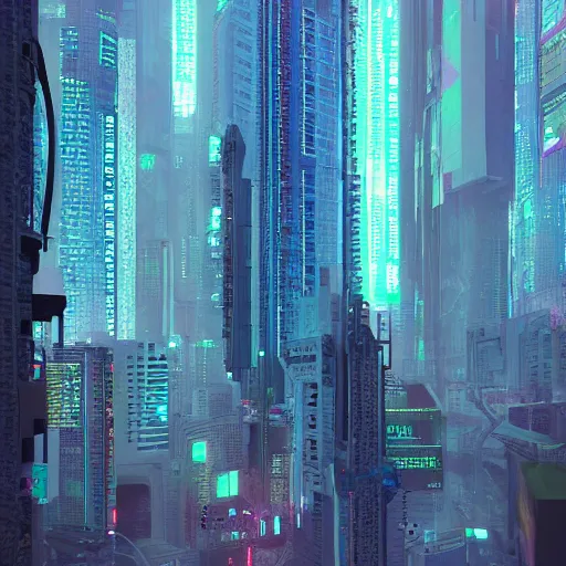 Prompt: shenzhen, cyberpunk, by beeple