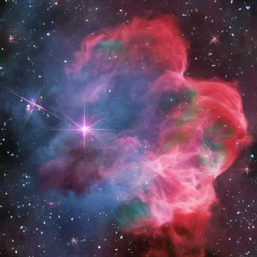 Image similar to the chicken nebula