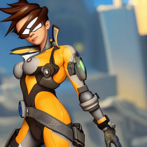 Image similar to tracer from overwatch r 3 4