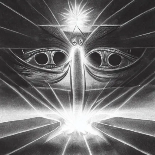 Image similar to the opening of the third eye
