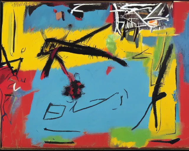 Image similar to painting of an ipad by graham sutherland, basquiat!!, neo - expressionism, muted colors!