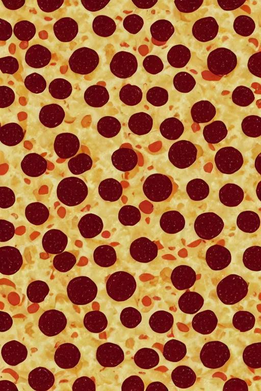 Image similar to Pepperoni pizza pattern