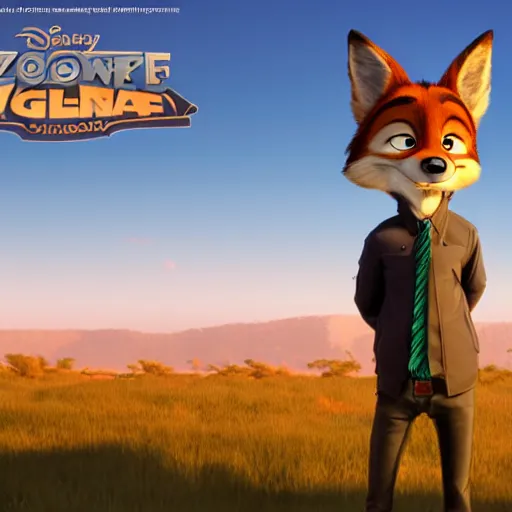 Prompt: full body shot, 3 d render, anthropomorphic coyote male, wearing along brown leather maxi coat, in the style of zootopia, highly detailed attributes and atmosphere, dim volumetric cinematic lighting