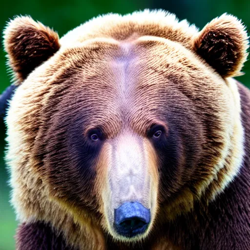 Prompt: bear portrait