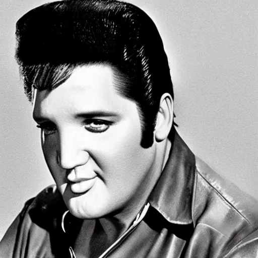 Prompt: Elvis Presley in 2018
