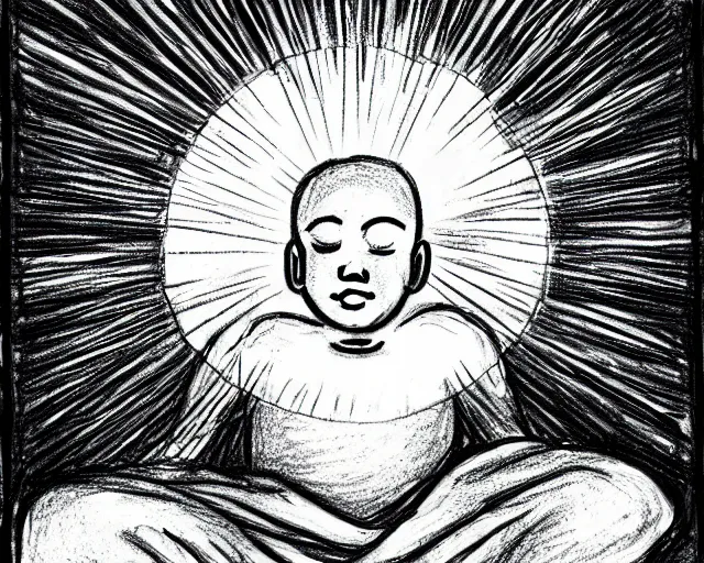 [childrends drawing of mind explosion]god floating | Stable Diffusion ...