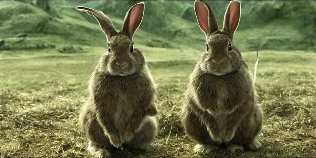 Image similar to a rabbit in the movie the lord of the rings screenshot