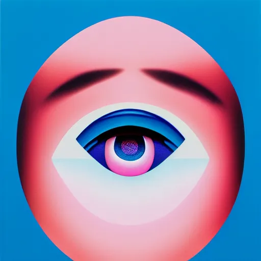 Image similar to woman eyes by shusei nagaoka, kaws, david rudnick, airbrush on canvas, pastell colours, cell shaded, 8 k