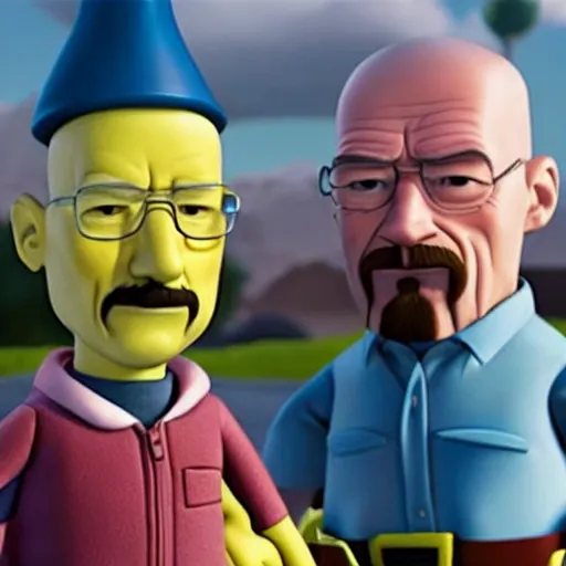 Prompt: Walter white, Pixar (2018)