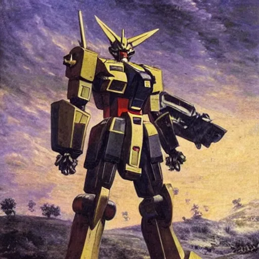 Prompt: jean francois millet as gundam mecha on 1 9 th roman empire, random content position, ultra realistic human face details with emotion, ultra realistic environment content details, incrinate content details, delete duplicate contents, rgb color
