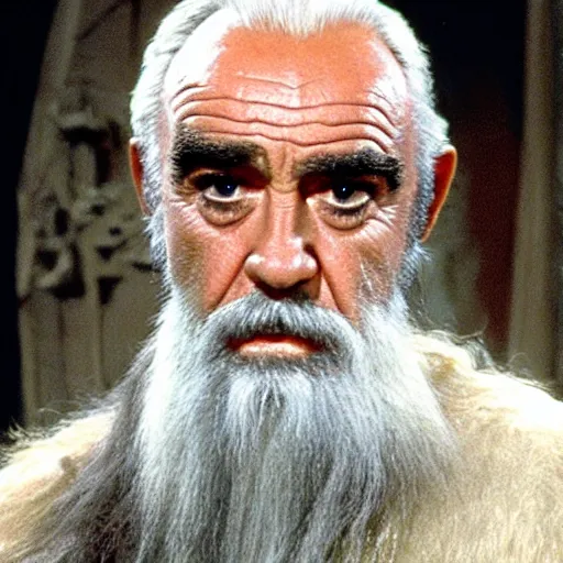 Prompt: Sean Connery as Saruman