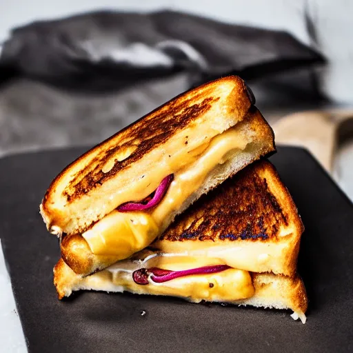 Prompt: photo of banana grilled cheese, award winning, 4 k