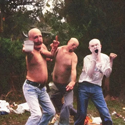 Image similar to found photo of trash humpers getting wild