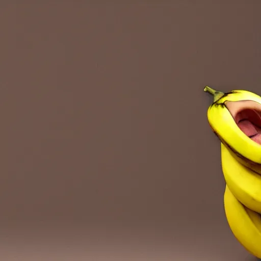 Image similar to banana monster 4 k