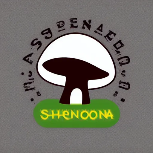Prompt: “Spencer’s Shroomery logo. Mushroom theme. Retro styling”