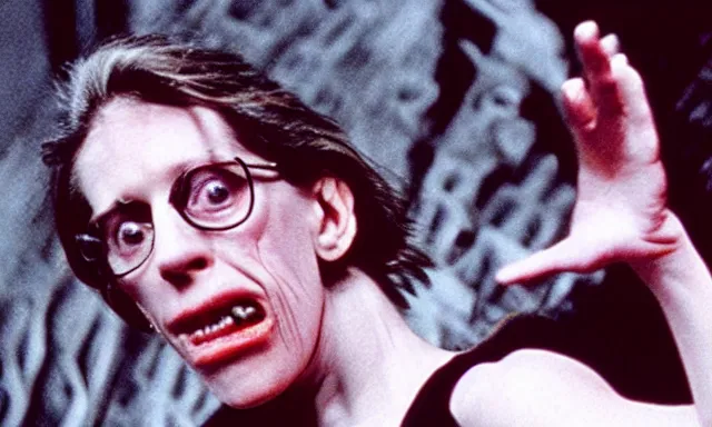 Prompt: Cronenberg body horror, celluloid