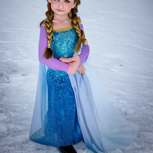 Prompt: angelina julie as elsa from frozen, hd photo