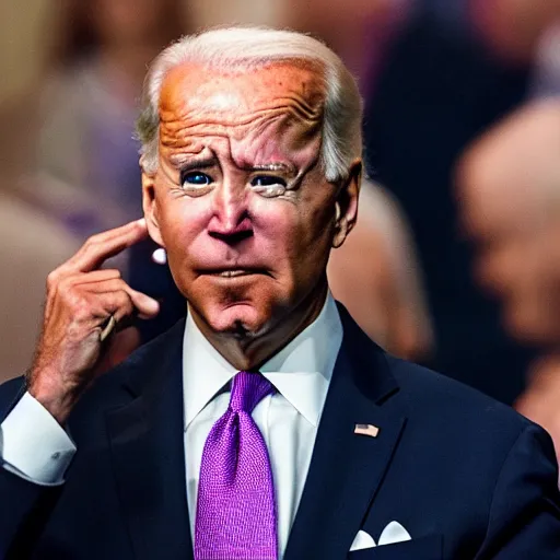 Prompt: joe biden dabbing