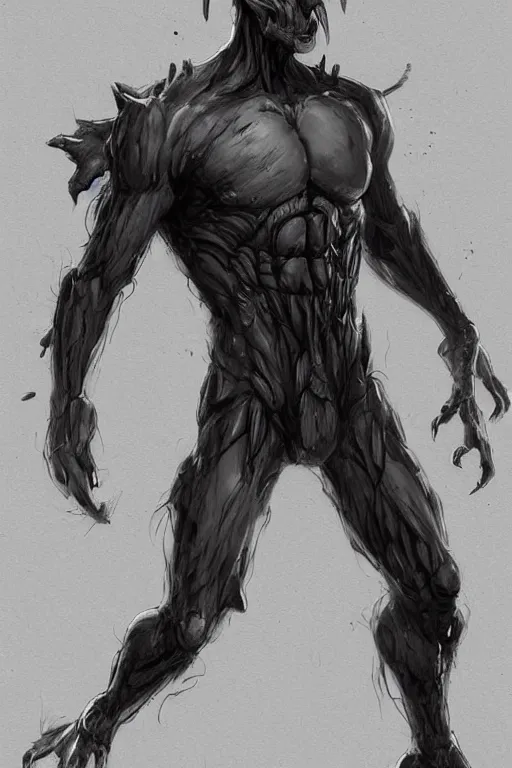 Image similar to full body monster concept art, humanoid form, insect based, digital art, in the style of ben lol, brian sum, ramil sunga, herbert lowis, furio tedesschi, christopher cao, frederic daoust, joe botardo, artstation, pinterest, deviantart, photoshop