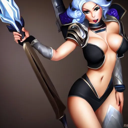 Image similar to hot picture of ashe from league of legends