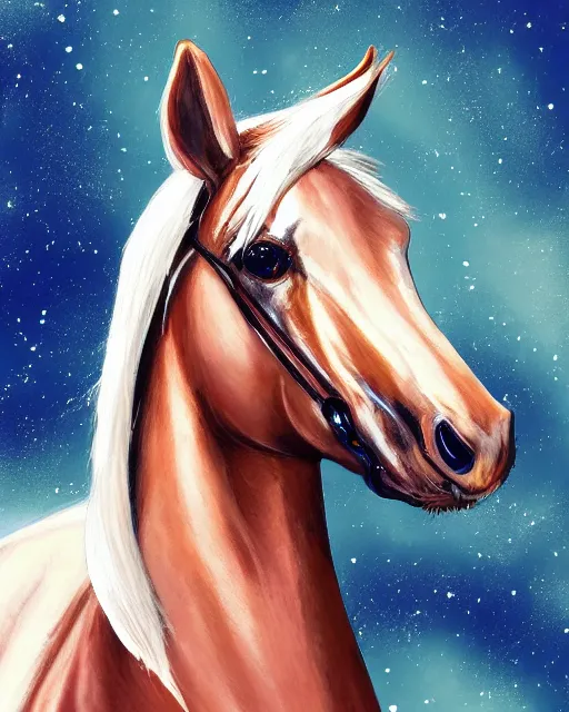 Image similar to horse on top of astronaut artstation