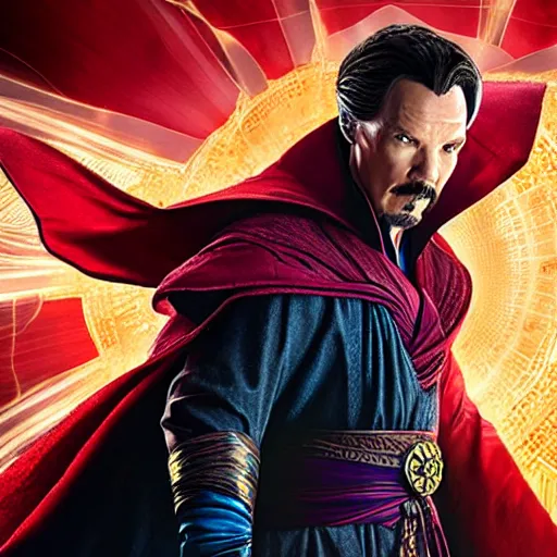 Image similar to dr. strange 4 k detailed