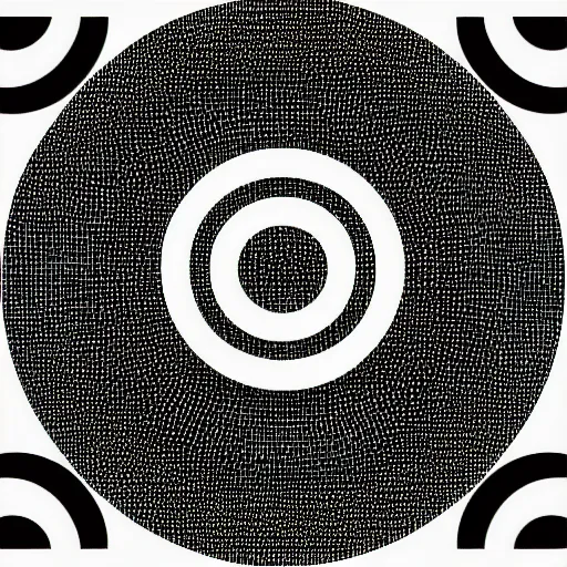 Image similar to Single point in circular figure, round, black and white, abstract, icon, vector, logo