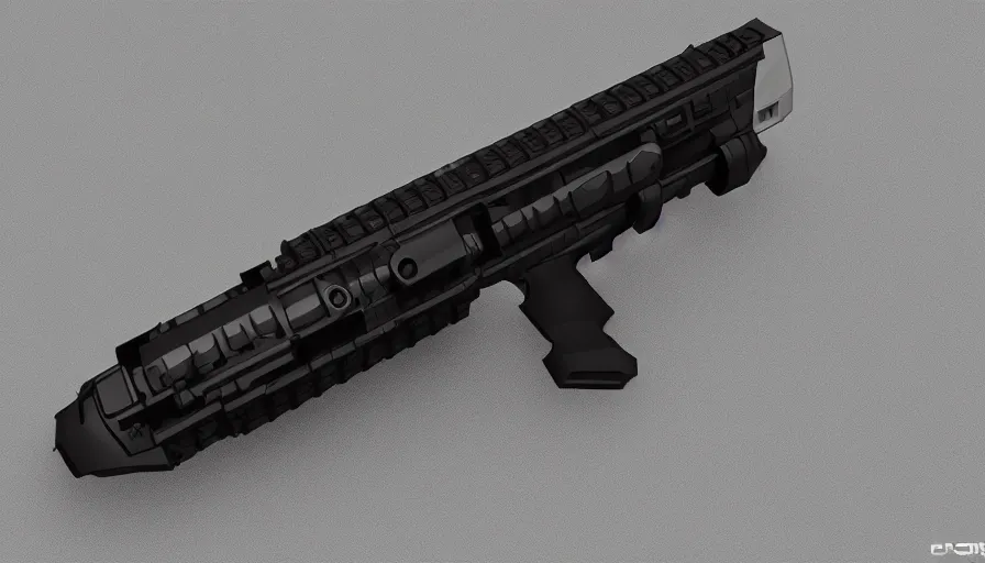 Image similar to extremely detailed ultra realistic side view photo sci fi hyper minimalist magnum pistol coilgun, detailed trigger, chemically propelled, battery, smooth streamline, battery and wires, railgun, chemrail, gauss, elegant sleek smooth body, white paint, smooth utopian design, ultra high quality, octane, cod, destiny, warframe, terminator