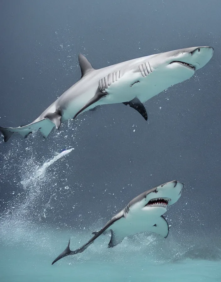 Image similar to shark tornado