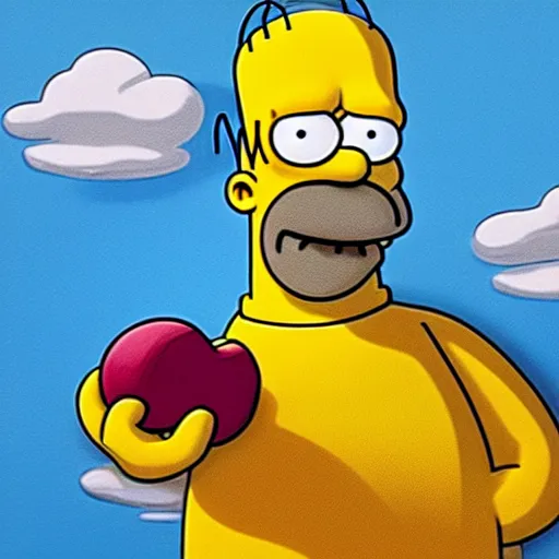 Prompt: Homer Simpson in real life