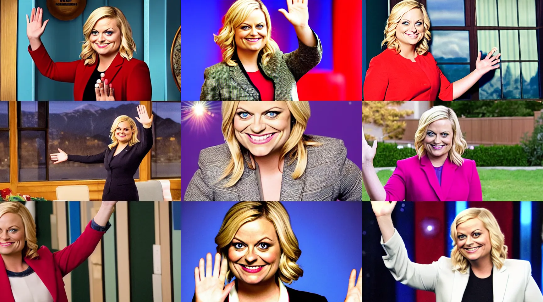 leslie knope from the tv show parks and recreation | Stable Diffusion ...