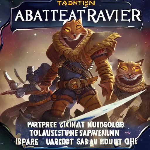 Image similar to tabaxi privateer, space pirates