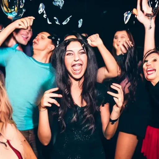 Image similar to most extroverted human on a party