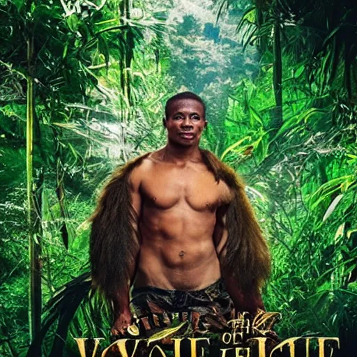 Image similar to william washtisu god of the jungle