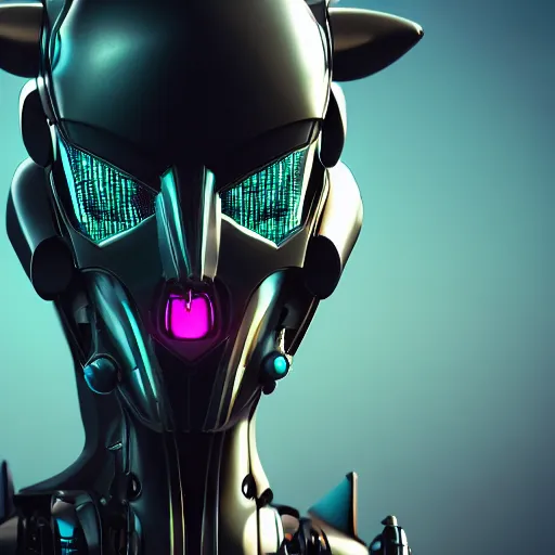 Prompt: synthwave cyborg wasp, detailed face, sharp focus, synthwave art, aesthetic, octane render, raw, cinematic