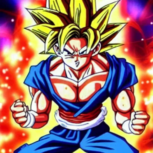 Prompt: goku in a bikini