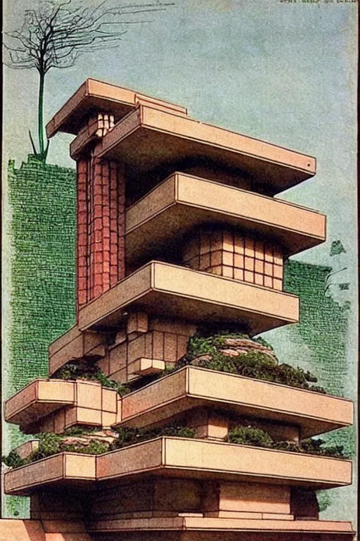 Image similar to ( ( ( ( ( taliesin the human insect : antenna architectures 1 8 8 7, biotipia, pleasure parks, gardening mars, smart farming. muted colors. ) ) ) ) ) by frank lloyd wright!!!!!!!!!!!!!!!!!!!!!!!!!!!!!!