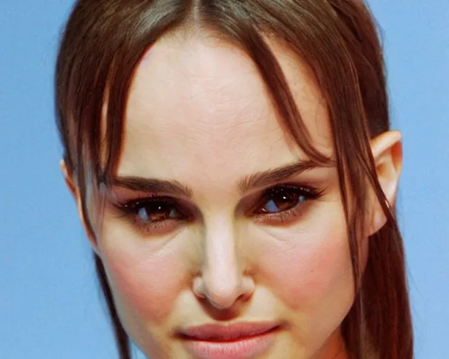 Image similar to natalie portman anime character