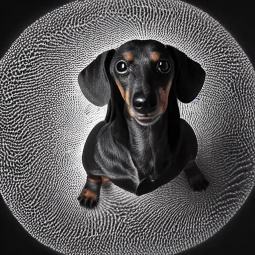 Image similar to dachshund under electron microscope