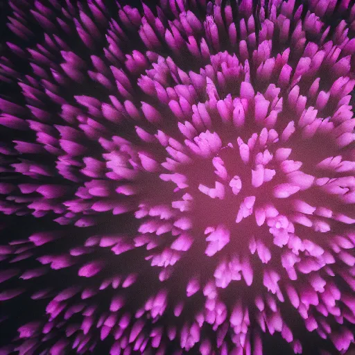 Image similar to closeup photo of purple flower petal flying above a city, aerial view, shallow depth of field, cinematic, 8 0 mm, f 1. 8